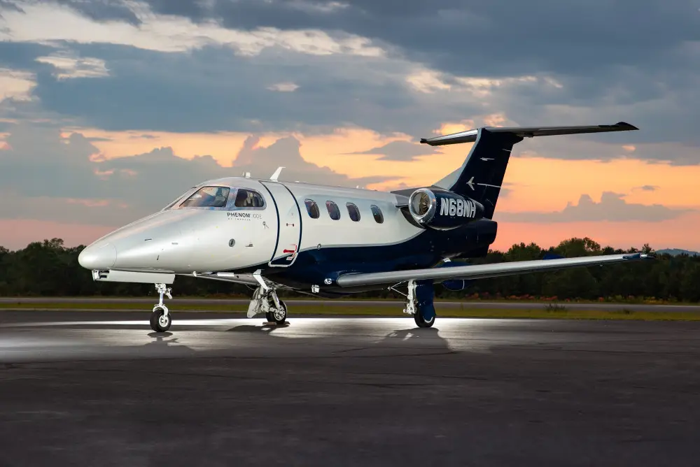Embraer Phenom 100E Private Jet Charter - Rent Hourly Cost. Centurion Jets.