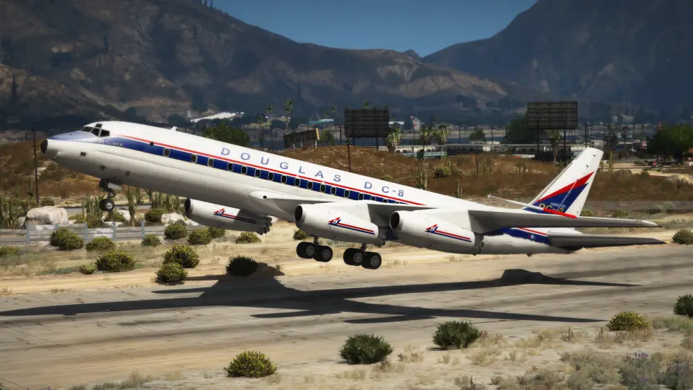 Douglas DC-8 Private Jet Charter - Rent Hourly Cost. Centurion Jets.