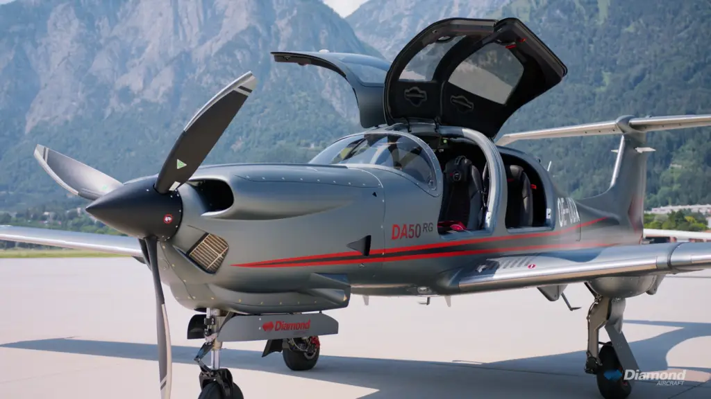 Diamond DA50 RG Private Jet Charter - Rent Hourly Cost. Centurion Jets.