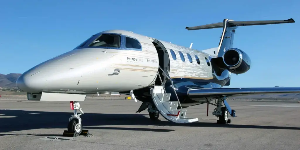Embraer Phenom 300E Private Jet Charter - Rent Hourly Cost. Centurion Jets.