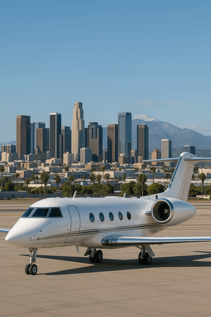 Los Angeles Available Airport Options for Private Jet Charters 2 Los Angeles Private Jet Charter - Hourly Rent Cost. Centurion Jets.